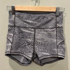 Lululemon Shorts Snakeskin Pattern